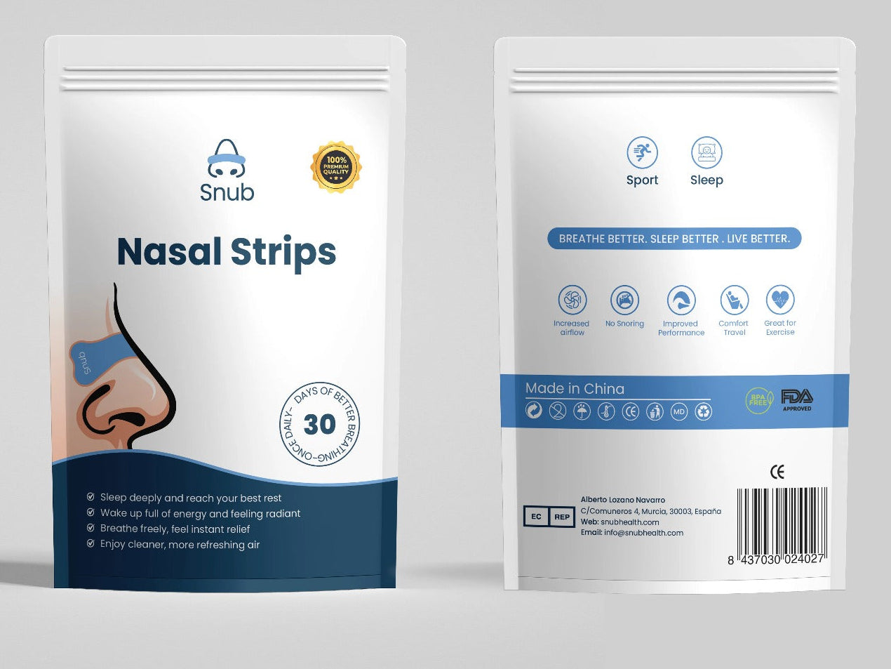 PREMIUM Nasal Strips